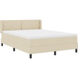  Postelja boxspring z vzmetnico z vzmetnico krema 160 x 200 cm, (5000127443) Slike