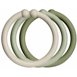 Bibs Loops kolutovi za vješanje Vanilla / Sage / Olive 12 kom