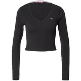 Tommy Jeans Majica mornarska / rdeča / črna / bela