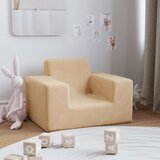  Dječja fotelja krem od mekanog pliša | shoptok.hr
