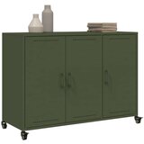  Komoda maslinastozelena 100 5x39x72 cm hladno valjani čelik | shoptok.hr