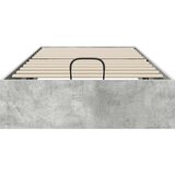  Otoman krevet s pohranom Beton 193 x 120 x 25 cm Iverica | shoptok.hr