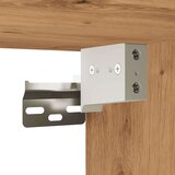 vidaXL Stenska TV omarica z LED lučkami artisan hrast 30x28,5x30 cm | Shoptok.si
