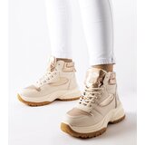 Lee Cooper - producent Beige hiking boots Lee Cooper Cene