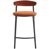 Ellos Home Konjak smeđa metalna barska stolica (visine sjedala 66 cm) Doggi – | shoptok.hr