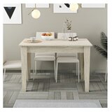 Hanah home Trpezarijski sto Kijev 110x75x72cm Bež | Eponuda.ba