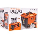  Dječji kovčeg/set za radionicu 2u1 + dodaci - narančasti | Shoptok.si