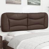 Maison Chic posteljno vzglavje - vzglavna omarica - vzglavna stranica rjava 160 cm umetno usnje, (21704053) | Shoptok.si