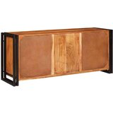 vidaXL tv ormar smeđa 120 x 30 x 50 cm masivno bagremovo drvo | shoptok.hr