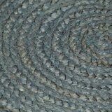  Ručno rađeni tepih od jute okrugli 90 cm maslinastozeleni | shoptok.hr