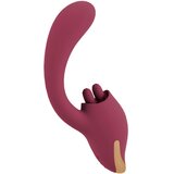 Javida 2 Function Vibrator Vibration & Licking Purple | shoptok.hr