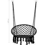  Viseća ljuljačka 80 cm antracit | Eponuda.ba