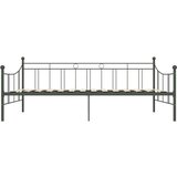 Za dnevni ležaj sivi metalni 90 x 200 cm | shoptok.hr