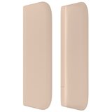  Uzglavlje s ušima boja cappuccina 147x16x78/88 cm umjetna koža | Eponuda.com