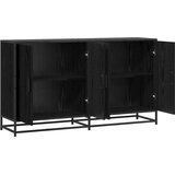  Kreveta Crni hrast 134 x 35 x 76 cm Konstruirano drvo | Eponuda.com