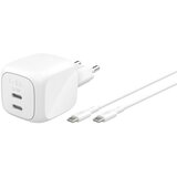 Belkin Ladegerät Dual USB-C 50W PD PPS+1m Kabel WCH019kq1MWH-B6 | shoptok.hr