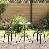 vidaXL 3-delni vrtni bistro set v bronasti litini, (22016512) | Shoptok.si