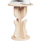 vidaXL Bocni stol 39.5 x 39.5 x 53.5 cm Čvrsta borova drva | shoptok.hr