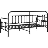  Krevet na kat Crna 90 x 200 cm Čelik s prahom premazan | shoptok.hr