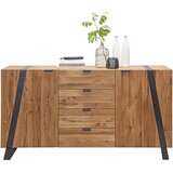 Landscape KOMODA, črna, barve hrasta | Shoptok.si