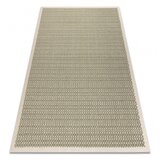 RugsX FLUX 461.139.SA400 volnena preproga OSTA - geometrijska, strukturna, loft zelena / bež 135x200 cm, (5000318686) | Shoptok.si