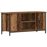 TV Omara Stari Les 100x40x50 cm Inženirski Les in Jeklo | Shoptok.si