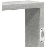 vidaXL Zidna polica beton siva 43x9x60 cm konstruirano drvo | shoptok.hr