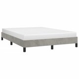  Okvir za krevet bez madraca svjetlosivi 140x200 cm baršunasti | shoptok.hr