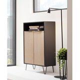 MID.YOU Omara Za Čevlje Hank, Črna, Barva Hrasta | Shoptok.si