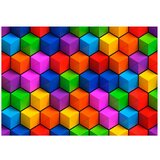 Tapeta - Colorful Geometric Boxes 100x70 | shoptok.hr