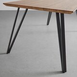 Bessagi Home jedilna miza delia, barva oreha | Shoptok.si