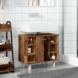  Kupaonski ormarić staro drvo 60x32x53,5 cm konstruirano drvo | shoptok.hr