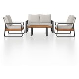 Bessagi Garden Lounge Garnitura Alexa, Krem, Antracit, 3-Delno | Shoptok.si