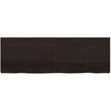  Kopalniški pult temno siv 180x60x6 cm obdelan trden les | Shoptok.si