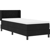  Postelja boxspring z vzmetnico z vzmetnico Črna 80 x 200 cm, (5000126140) | Shoptok.si