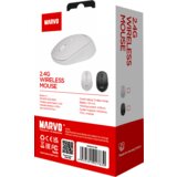 Marvo Bežični WIFI optički miš 1600 DPI bijeli | shoptok.hr
