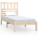  Okvir kreveta 75 x 190 cm mali od masivne borovine | shoptok.hr