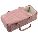 VOKSI prijenosni krevetić Carry Me Carry Me, mekana prijenosna košara Blush Pink Leaf pink leaf 11036251-BlushPink-Leaf | shoptok.hr