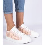 D/CEO marka niezdefiniowana Pink women's fabric sneakers Bellisio | Shoptok.si