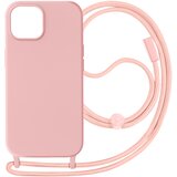 AVIZAR Poltrdi ovitek za iPhone 15 Plus, serija Corda - roza, (20886253) | Shoptok.si