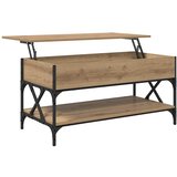  Kava Stol Umjetnički hrast 100 x 50 x 50 cm Konstruirano drvo | shoptok.hr
