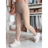 DStreet Legginsy damskie z wysokim stanem ACTIVIS morelowe | Shoptok.si