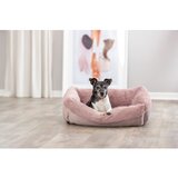 Trixie Xmas Livia kockasti plišani krevet 80x60cm roze | Eponuda.com