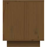 TV ormarić smeđa boja meda 80x34x40,5 cm od masivne borovine | shoptok.hr