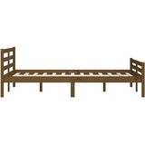  Okvir za krevet masivno drvo boja meda 150 x 200 cm bračni | Eponuda.com