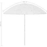  Suncobran za plažu Hawaii bijeli 300 cm | shoptok.hr