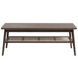 Unique Furniture Rjava mizica z mizno ploščo v hrastovem dekorju 60x120 cm Barrali – | Shoptok.si