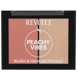 Revuele paleta za obraz - Blush & Highlighter Duo - Peachy Vibes | Shoptok.si