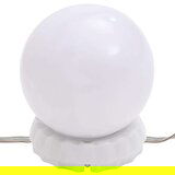  Zidno ogledalo s LED svjetlima četvrtasto stakleno | shoptok.hr