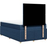  Krevet s oprugama i madracem plavi 120 x 200 cm od tkanine | shoptok.hr